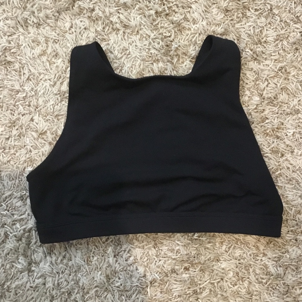 Black Sports Bra